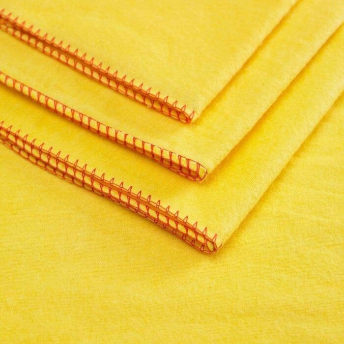 Yellow Dusters Cleaning Cloths Fabric
